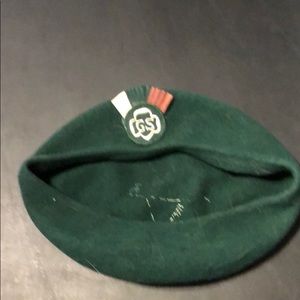 Old Girl Scout beret